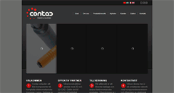 Desktop Screenshot of contac.se